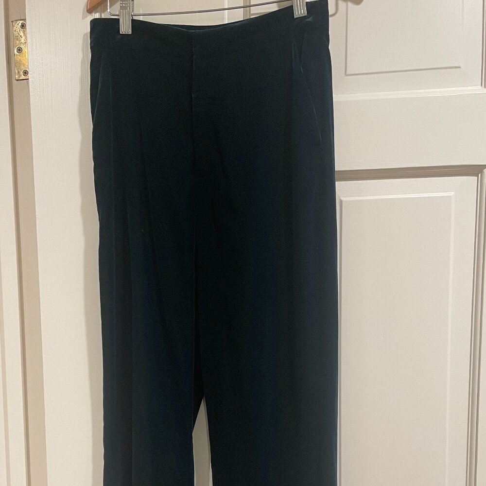 & OTHER STORIES HIGH WAISTED VELVET TROUSERS